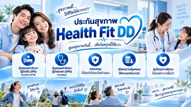 ประกันสุขภาพHealthFitDD